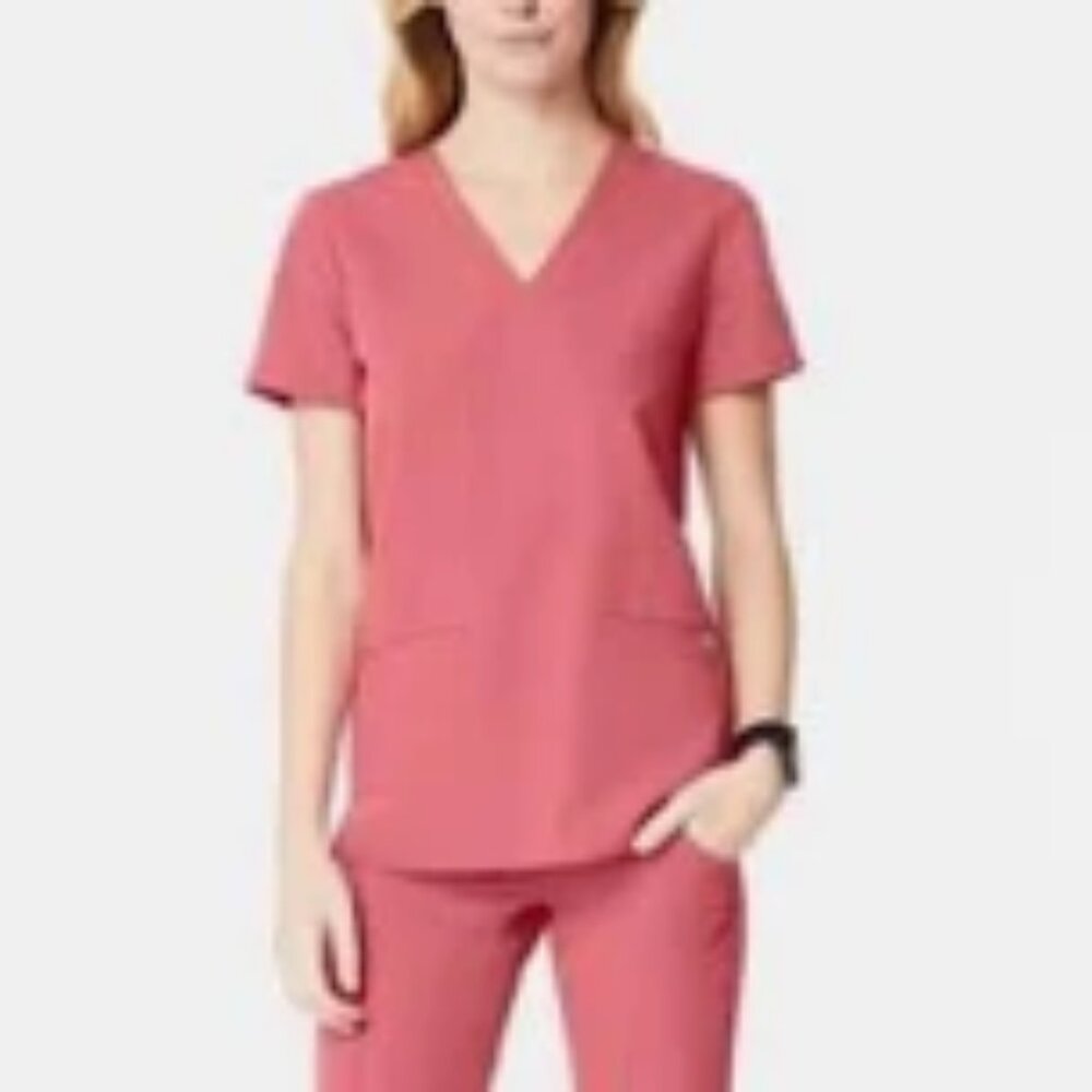 Figs Casma Scrub Top Quartz - T9
